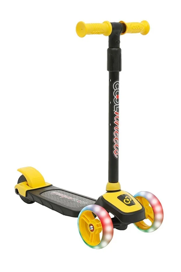 Cool Wheels Led Işıklı 3 Tekerlekli Yükseklik Ayarlı Twist Scooter